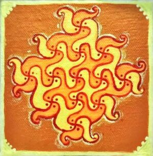 Rounded Swastik